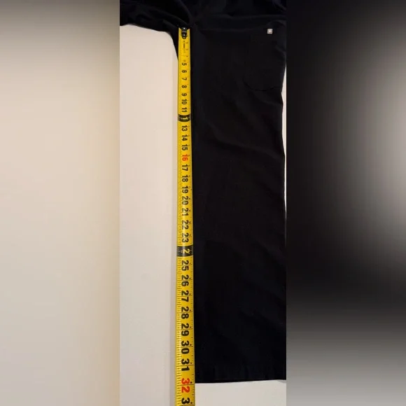 Figs Yola Skinny Scrub Pant 2.0 Size Medium/Tall Black Nurse Medical - Picture 10 of 11